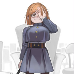 This is a pixiv picture whose title is Nobara Kugisaki.