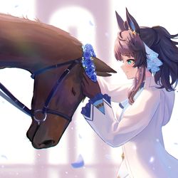 This is a pixiv picture whose title is デアリングタクト.
