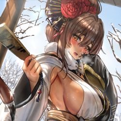This is a pixiv picture whose title is ノワール.