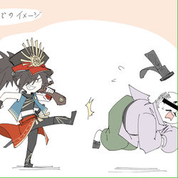 This is a pixiv picture whose title is のっぶとよっし.