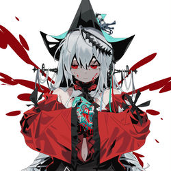 This is a pixiv picture whose title is hearts a mess.