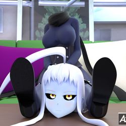 This is a pixiv picture whose title is Dullahan Disaster.