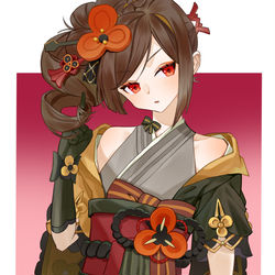 This is a pixiv picture whose title is 千織.