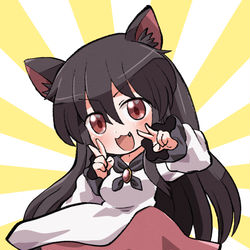 This is a pixiv picture whose title is 元気な家庭用おおかみ.