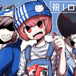This is a pixiv picture whose title is 魔主役ローソンコラボおめでとうございます！.