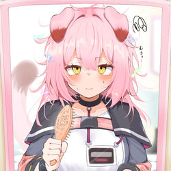 This is a pixiv picture whose title is ブラッシング.