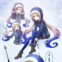 This is a pixiv picture whose title is ネモサンタ.