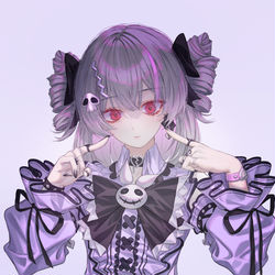 This is a pixiv picture whose title is prometheus💜.