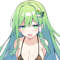 This is a pixiv picture whose title is どこ見てるんですか！.