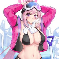 This is a pixiv picture whose title is BlueArchive Eimi.