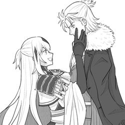 This is a pixiv picture whose title is 川中島log.