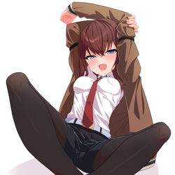 This is a pixiv picture whose title is 牧瀬 紅莉栖.
