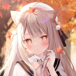 This is a pixiv picture whose title is 🍁.