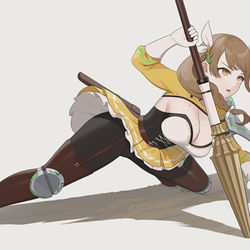 This is a pixiv picture whose title is ゴルドマリー.