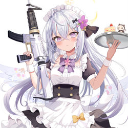 This is a pixiv picture whose title is メイドアズサ.