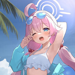 This is a pixiv picture whose title is ホシノ.