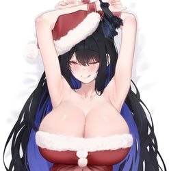 This is a pixiv picture whose title is Christmas With Nerissa.