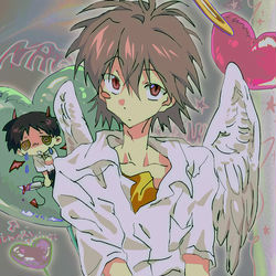 This is a pixiv picture whose title is EVA LOG⑧.
