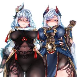 This is a pixiv picture whose title is 🤍.