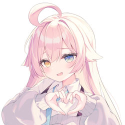 This is a pixiv picture whose title is ハート.