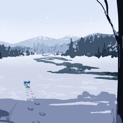 This is a pixiv picture whose title is 力尽きたふもふもちるの。.
