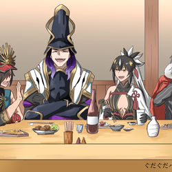 This is a pixiv picture whose title is 超五稜郭まとめ.
