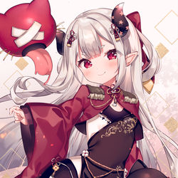 This is a pixiv picture whose title is にゃら！.