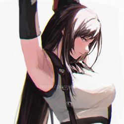 This is a pixiv picture whose title is Tifa ❤️.