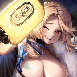 This is a pixiv picture whose title is 女将ルドミラ.