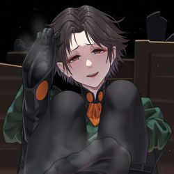 This is a pixiv picture whose title is 约稿展示.