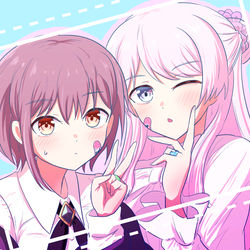 This is a pixiv picture whose title is ともあの.