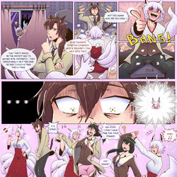 This is a pixiv picture whose title is Kunako's party.