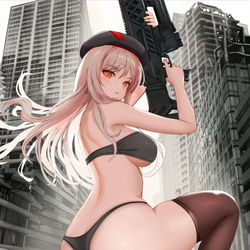 This is a pixiv picture whose title is お尻が気になるゲーム.