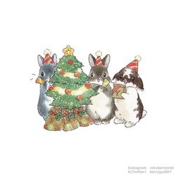 This is a pixiv picture whose title is 🐰うさぎさんのChristmas🎄🎁その1.