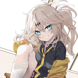 This is a pixiv picture whose title is 「性春だよオタク君！」.