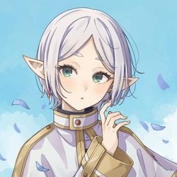This is a pixiv picture whose title is ショートヘアになる魔法.