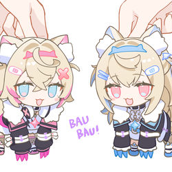 This is a pixiv picture whose title is ぶらさがりフワモコちゃん.