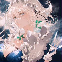 This is a pixiv picture whose title is 懐中時計.