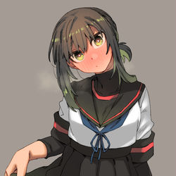This is a pixiv picture whose title is green light.
