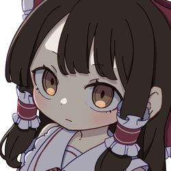 This is a pixiv picture whose title is 霊夢.