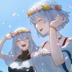 This is a pixiv picture whose title is あったかもしれない未来.