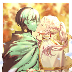 This is a pixiv picture whose title is 葬送のフリーレン rkgk.