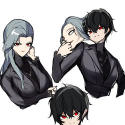 This is a pixiv picture whose title is Ren to sae.