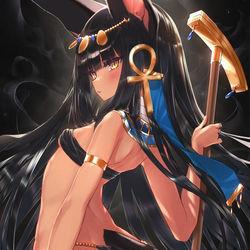 This is a pixiv picture whose title is アヌビス神.