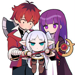 This is a pixiv picture whose title is フリーレン.