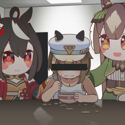 This is a pixiv picture whose title is 今…Uチューブ見てるんだけどさ···.