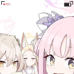 This is a pixiv picture whose title is ブルーアーカイブ.