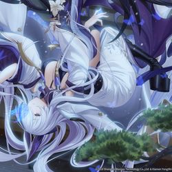 This is a pixiv picture whose title is 碧蓝航线云仙.