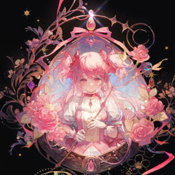 This is a pixiv picture whose title is ❀Bouquet.