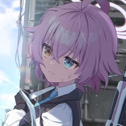 This is a pixiv picture whose title is ホシノ.